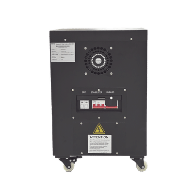 Regulador de Voltaje Industrial Bifásico 5 kVA/5 kW 220 V / Entrada 176-264 V Vca / Salida 215.6-224.4 Vca - Image 5