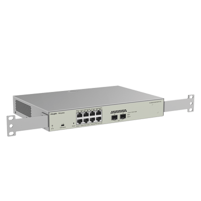 Switch Administrable PoE Capa 2 con 8 puertos Gigabit PoE 802.3af/at + 2 SFP para fibra 1Gb, gestión gratuita desde la nube, 125w - Image 2