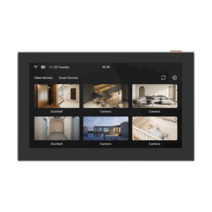 Pantalla Inalámbrica / Con Batería Recargable 4600mAh / Wi-Fi / Ideal Para Escritorio o Pared  / Vista en Vivo de Cámaras EZVIZ / Compatible con Videoportero CS-HP7  para ver Cámara y Apertura Remota  / Audio de Dos Vías