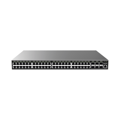 Switch Gigabit  Administrable / 48 puertos 10/100/1000 Mbps + 6 Puertos SFP+ / Compatible con GWN Cloud. - Image 2