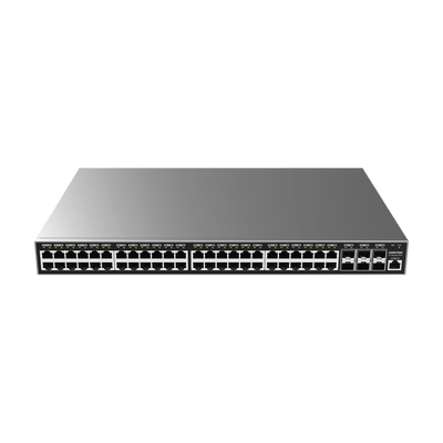 Switch Gigabit  Administrable / 48 puertos 10/100/1000 Mbps + 6 Puertos SFP+ / Compatible con GWN Cloud. - Image 4