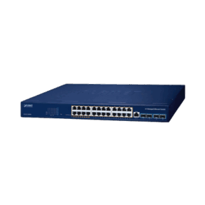 Switch PoE Administrable Capa 3, 24 Puertos Gigabit, Hasta 480 W, 8 Puertos 802.3bt, 16 Puertos 802.3at, 4 Puertos SFP 10G
