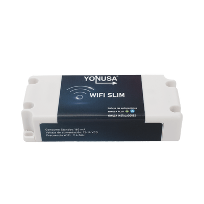 Modulo WIFI SLIM para uso en Energizadores YONUSA / Aplicación sin costo / Botón de Pánico