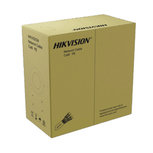 Bobina de Cable UTP 305 Mts / Cat 6 (24 AWG) / Color Negro / Uso en Exterior / 100% Cobre / Aplicaciones de CCTV y Redes de Datos