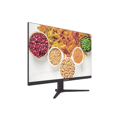 Monitor LED Full HD (1080p) de 27" / Ideal para CCTV, Oficina y Hogar / Entrada HDMI-VGA / Montaje VESA ( 100 X 100) / Uso 12/7 / Backlight E-LED / Ultra Delgado