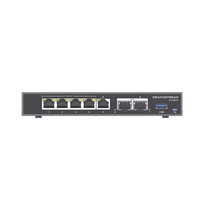 4 en 1: Firewall Nueva Generación, Router, PBX IP, Switch Gigabit de 5 Puertos (4 PoE) y 2 Puertos SFP 2.5 Gigabit - Image 3
