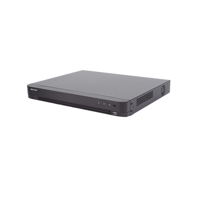 DVR 16 Canales TURBOHD + 16 Canales IP / 8 Megapixel (4K) / Audio por Coaxitron / ACUSENSE / Reconocimiento Facial / 2 Bahías de Disco Duro / Salida de Video en 4K / H.265+ / Alarmas I/O - Image 2