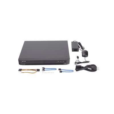 DVR 16 Canales TURBOHD + 16 Canales IP / 8 Megapixel (4K) / Audio por Coaxitron / ACUSENSE / Reconocimiento Facial / 2 Bahías de Disco Duro / Salida de Video en 4K / H.265+ / Alarmas I/O - Image 5