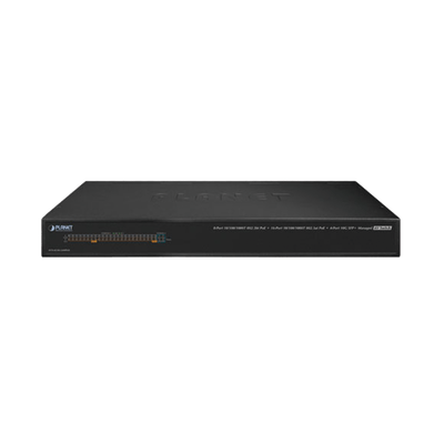 Switch AV Profesional para Integraciones Audiovisuales, , 8 Puertos PoE Gigabit 802.3bt, 16 Puertos PoE Gigabit 802.3at, 4 Puertos SFP 10 G, Hasta 450 W de Potencia - Image 2