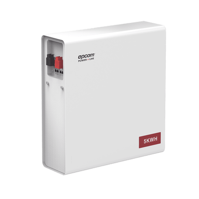 Batería de Litio Hierro Fosfato (LiFePO4)  de 5 Kwh, 51.2 Vcc, 100 Ah, Outdoor, Instalación a pared