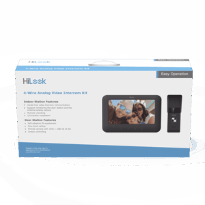 Kit de Videoportero Analógico con Pantalla LCD a Color de 7" / Frente de Calle para Exterior IP65 / Salida de Relevador