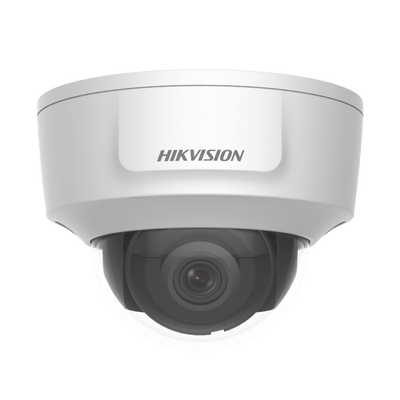 Domo IP 4K / Lente 2.8 mm / Salida HDMI (1080p) para Usar en Monitor / Uso en Centros Comerciales / 30 Mts IR EXIR / IP42 / IK10 / WDR 120 dB / PoE / Micro SD