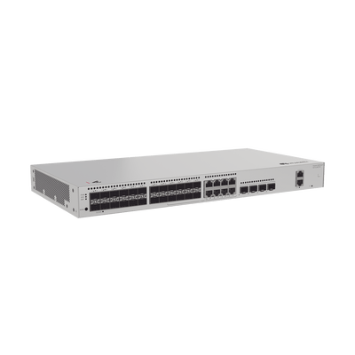 Switch de Distribución/Core Gigabit Administrable Capa 3 / 24 puertos 1GE SFP ( Combo con 8 Puertos 10/100/1000 Mbps) / 4 Puertos 10GE SFP+ Uplink / ERPS / Rutas Estáticas / iStack / Administración Nube Gratis - Image 2