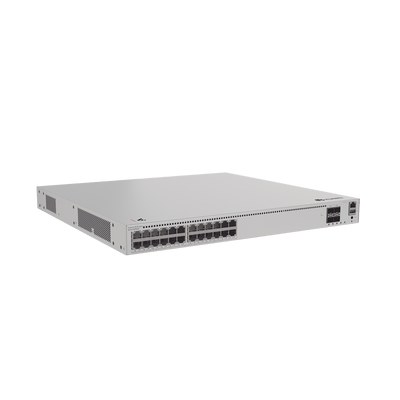 Switch de Distribución/Core Gigabit Administrable PoE Capa 3 / 24 puertos 1000/2.5Gbps (PoE) / 4 Puertos 10GE SFP+ Uplink / ERPS / Rutas Estáticas / iStack / PoE Perpetuo / 400W / Administración Nube Gratis - Image 2