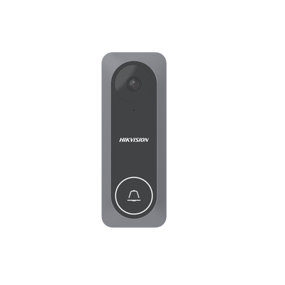 Frente de Calle Adicional para Videoportero TurboHD / 4 Hilos / Resolución 1 Megapixel / Visión Nocturna 3 Metros / 130 Grados de Visión / Exterior / Policarbonato / Compatible con DS-KIS212 / DS-KH2230T