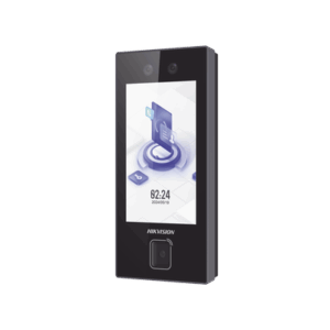 Terminal Facial Min Moe con LECTOR DE QRs FISICO Ultra Rápido  y Tarjetas MIFARE / 3000 Rostros / Pantalla 4.5" / Administrable en la Nube con HikConnect Teams  / Exterior IP65  / PoE / WiFi / HIK-IA