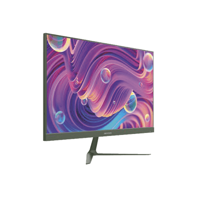 Monitor LED Full HD (1080p) de 23.8" / Ideal para CCTV, Oficina y Hogar / Entrada HDMI-VGA / Montaje VESA ( 75 X 75) / Uso 16/7 / Backlight E-LED / Ultra Delgado