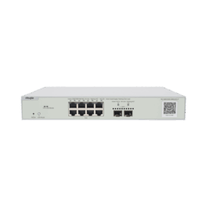 Switch Multi-Gigabit PoE+ Capa 2 con 8 Puertos 2.5G PoE+ hasta 240W y 2 Uplink SFP+ 10G ,Administrable Cloud, Diseñado Para Access Points WiFi 6/7