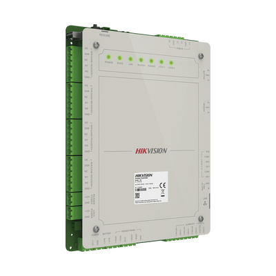 Controlador de Acceso 2 Puertas Administrable en la Nube con Hik-Connect Teams / Interfaz Web / 4 Lectores de Huella o Tarjeta / 100,000 Tarjetas / 10,000 Huellas / Incluye Gabinete y Fuente de Alimentación 12 Vcd 8 A / Soporta Batería de Re - Image 4