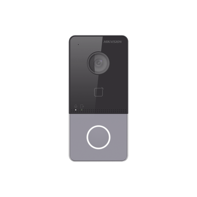 Videoportero IP 2 Megapixel / PoE Estandar / IP65 / Apertura desde Hik-connect / Soporta 1 Departamento y Hasta 6 Monitores / Soporta Tarjetas Mifare / 1 Salida Relay - Image 4