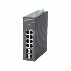 Switch Gigabit PoE+ / Industrial / Administrable / 4 Puertos Gigabit PoE+ (90 W) + 4 Puertos Gigabit PoE+(30 W) / 4 Puertos Gigabit SFP / 300 W Total / 48 a 57 VCD / Ideal para Proyectos / 300 Metros de Distancia