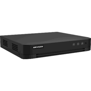 DVR 4 Canales TURBOHD + 4 Canales IP / 8 Megapixel (4K) / Audio Bidireccional / ACUSENSE / 1 Bahía de Disco Duro / Salida de Video en Full HD / H.265+