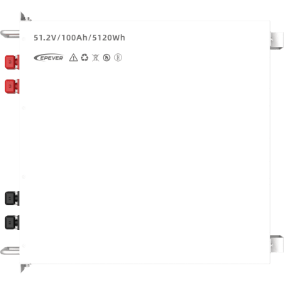 Batería de Litio LiFePO4 51.2Vcc, 5.12Kwh, Rack 4UR para Montaje en Rack, - Image 3