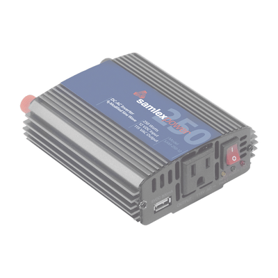 Inversor de Corriente (CD-CA) Potencia Nominal 250 W, Ent:12Vcc, Sal: 115Vca 60 Hz