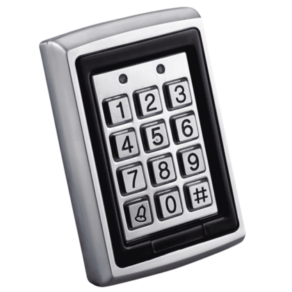 YLI YK568L - Teclado para Control de Acceso / Salidas  NC y NO / Exterior e Interior / 500 Usuarios password o tarjeta  ID 125 Khz