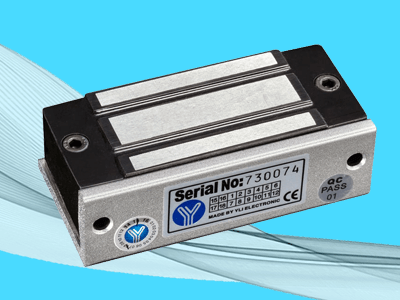 YLI YM60 - Cerradura Magnética para Control de Acceso / Fuerza de Sujeción 60 Kg o 120 Lb / 12 VDC / Para puertas de madera, vidrio y metálicas / Uso interior / Compatible con Soporte MBK70Z - Image 6