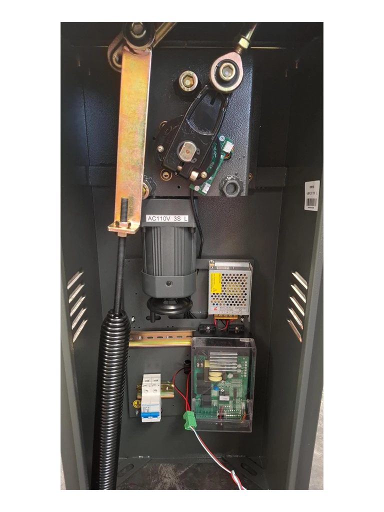 ZKTECO CMP200 - Barrera Vehicular Izquierda / Brazo Telescópico de 2.6 hasta 4.5 metros / 3 Seg. / Dirección Ajustable (a Derecha) / Gabinete con Luz Led Indicador de estado / Sistema Inteligente anti-impacto/ Incluye 2 controles remotos #HD8 - Image 6