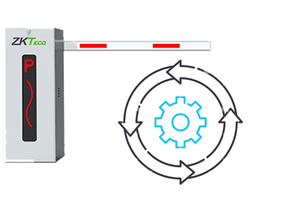 ZKTECO CMP200 - Barrera Vehicular Izquierda / Brazo Telescópico de 2.6 hasta 4.5 metros / 3 Seg. / Dirección Ajustable (a Derecha) / Gabinete con Luz Led Indicador de estado / Sistema Inteligente anti-impacto/ Incluye 2 controles remotos #HD8 - Image 9