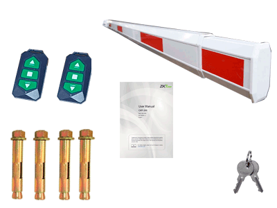 ZKTECO CMP200 - Barrera Vehicular Izquierda / Brazo Telescópico de 2.6 hasta 4.5 metros / 3 Seg. / Dirección Ajustable (a Derecha) / Gabinete con Luz Led Indicador de estado / Sistema Inteligente anti-impacto/ Incluye 2 controles remotos #HD8 - Image 8