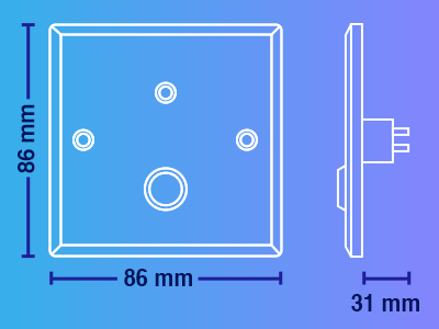 YLI YKS850LS - Botón Liberador de Llave, Indicador LED, Acero Inoxidable, Resistente a la Intemperie, Función NC/NO - Image 6