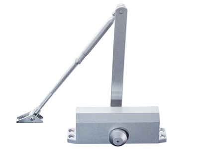 YLI YC812 - Brazo cierra puerta automático / Para puertas de 65 kg / Compatible con puertas de madera, vidrio, metal / Velocidad ajustable de cierre / Instalación izquierda o derecha - Image 6