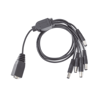 Cable con 5 Vías para Alimentar 4 Cámaras TURBOHD y DVR TURBOHD epcom / HIKVISION - Image 4