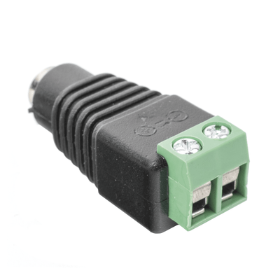 Adaptador Hembra Tipo Jack de 3.5 mm polarizado de 12 Vcc / Terminales Tipo Tornillo / Polarizado (+/-) / Ideal para Cámaras de Video Vigilancia. - Image 3