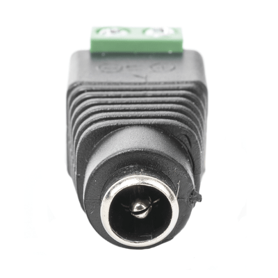 Adaptador Hembra Tipo Jack de 3.5 mm polarizado de 12 Vcc / Terminales Tipo Tornillo / Polarizado (+/-) / Ideal para Cámaras de Video Vigilancia. - Image 4