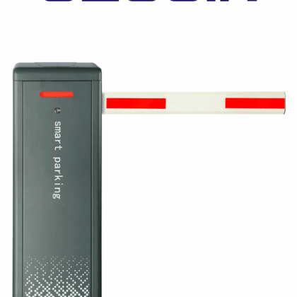 WEJOIN WJDZE2BLL34 -Barrera Vehicular Izquierda de Alto Flujo – 24V cc, Brazo Octagonal de 4.5 m, Velocidad Ajustable de 3 a 6 Segundos, Cambio de Dirección Fácil