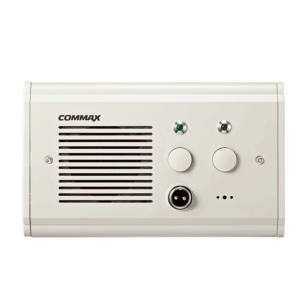 COMMAX JNS4CS - Subestación de cama para sistema de llamado de enfermería / Comunicación por voz con la unidad  JNS70MN / Soporta botón pulsador CC200 y botones de emergencia