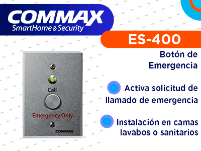COMMAX ES400 - Botón de emergencia para sistema de llamado de enfermería / Compatible con JNS4CS / Instalación en sanitario y lavabo - Image 5