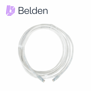 PATCH CORD UTP CAT6+ BELDEN C601109010 / INTERIOR / BLANCO / 4 PARES / 24 AWG / FORRO PVC / CMR / 10 PIES 3 METROS
