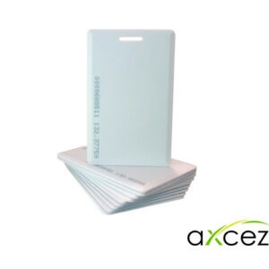 33TARJETA DE PROXIMIDAD GRUESA AX-ID2 PAQUETE 10 PIEZAS 125KHZ 26 BITS TIPO CLAMSHELL CON PERFORACIÓN