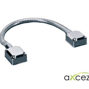 PASACABLES METÁLICO AXECEZE AX-LOOP20 INSTALACIÓN SOBREPUESTO DIÁMETRO DE 12.7MM IDEAL PARA PROTEGER CABLES EN ZONAS DE POSIBLE APLASTAMIENTO