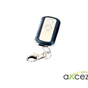 CONTROL REMOTO AXCEZE AX-TRANS10  FRECUENCIA DE OPERACIÓN 433.92MHZ CONFIGURABLE POR MEDIO DE JUMPER ALCANCE MÁXIMO 50M COMPATIBLE CON LOS RECEPTORES AX-REC10