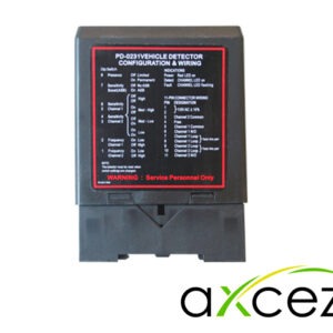 DETECTOR DE MASA AXCEZE AX-LOOP24 SENSOR DE DOBLE CANAL, CUENTA CON 2 SALIDAS DE RELEVADOR N.O. ALIMENTACIÓN 110VCA COMPATIBLE CON LA MAYORÍA DE LAS BARRERAS DEL MERCADO ***NECESITA LOOP