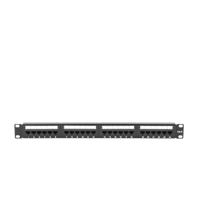 Panel de parcheo de impacto (110) UTP de 24 puertos Cat6, 19in, con barra para organizar cable - Image 4