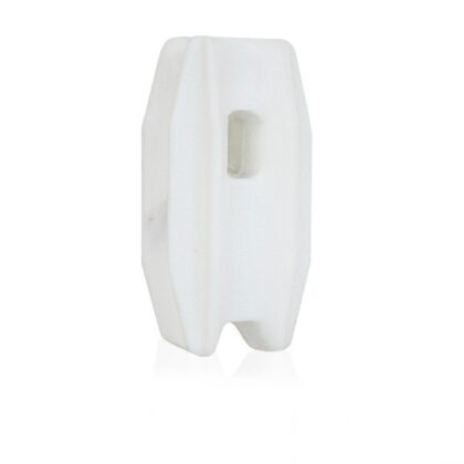 AISLADOR DE ESQUINA PARA POSTE DE 1/2pulg O 3/4pulg COLOR BLANCO PARA CERCAS ELECTRIFICADAS. ALTER ALT-AIS3 VENTA POR PIEZA