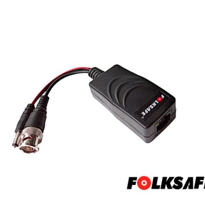 TRASCEPTOR HD FOLKSAFE DE REPUESTO PARA SER UTILIZADO CON LOS COMBOS FS-HD4616VPS-36, COMPATIBLE CON TODAS LAS MARCAS DE CÁMARAS CON FORMATO HD-TVI, HD-CVI, AHD Y CVBS, SOPORTA CABLEADO MÁXIMO PARA VIDEO AHD 2MP 250MTS, CABLEADO MÁXIMO PARA ALIMENTACIÓN A CÁMARA ES DE 305MTS, CUENTA CON PROTECCIÓN DE DESCARGAS DE 2KV EN ENTRADA/SALIDA DE VIDEO