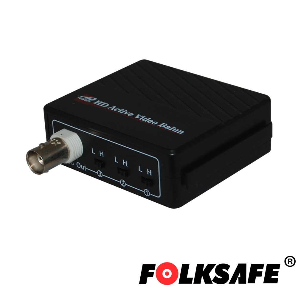 TRANSCEPTOR HD ACTIVO FS-HDA4501R FOLKSAFE UN CANAL DE VIDEO, RECOMENDABLE PARA SOLUCIONES A LARGA DISTANCIA, PUEDE SER UTILIZADO CON EL TRANSMISOR ACTIVO FS-HDA4501T ALCANZA DISTANCIA MÁXIMA DE CABLEADO DE 700MTS AHD 1MP, COMPATIBLE CON TODAS LAS MARCAS DE CÁMARAS CON FORMATO HD-TVI, HD-CVI, AHD Y CVBS, DISTANCIA MÁXIMA DE 600MTS DE CABLEADO CON TRANSMISOR PASIVO PARA VIDEO AHD 1MP , REQUIERE FUENTE DE ALIMENTACIÓN 12V/1AMP(NO INCLUIDA), CUENTA CON PROTECCIÓN DE DESCARGAS DE 1/2KV PARA VIDEO DE ENTRADA Y DE 2KV PARA VIDEO DE SALIDA.